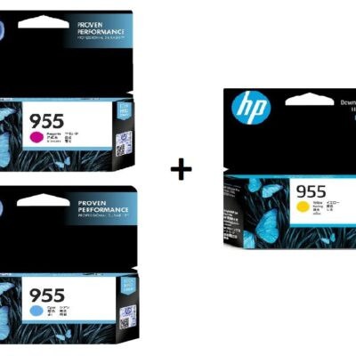 HP 955 Genuine Value Pack (2+1) INKS