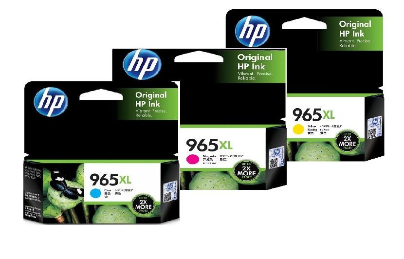HP 965XL Genuine Value Pack 3 INKS