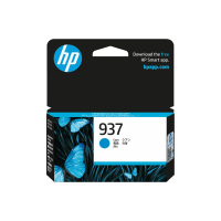 HP 937 Cyan Genuine Ink Cartridge