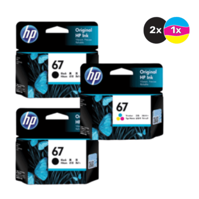 HP 67 3 Pack