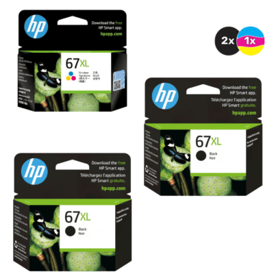 HP 67XL 3 Packs
