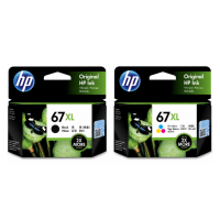 HP 67XL Black and Colour