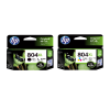 HP 804XL Genuine Black and Color 2 Inks