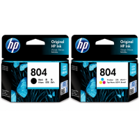 HP 804 Genuine Black & Colour 2-INKS