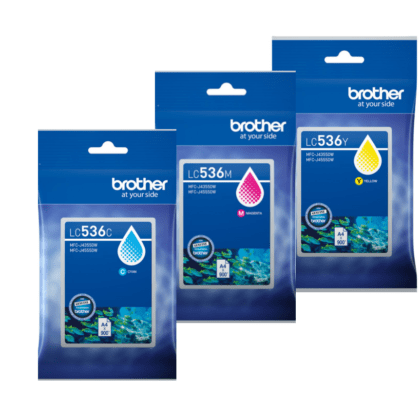 Brother 536 Genuine 3-INK Colour Value Pack