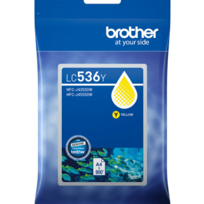 Brother LC536 Yellow Genuine Ink Cartridge