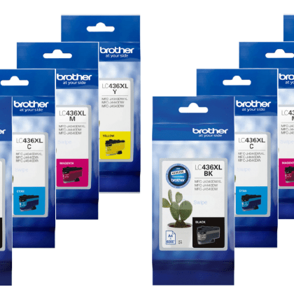 Brother LC-436XL Genuine 8-Inks Value Pack