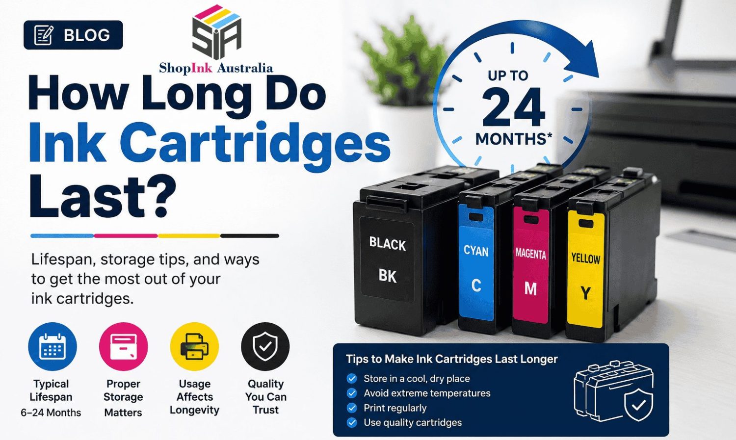 How Long Do Ink Cartridges Last