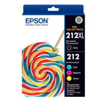 Epson 212XL/212 Genuine Value Pack