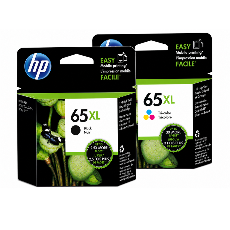 HP-65XL-Black and Color