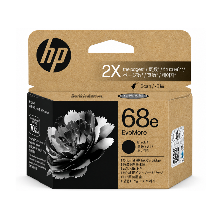 HP 68e Black